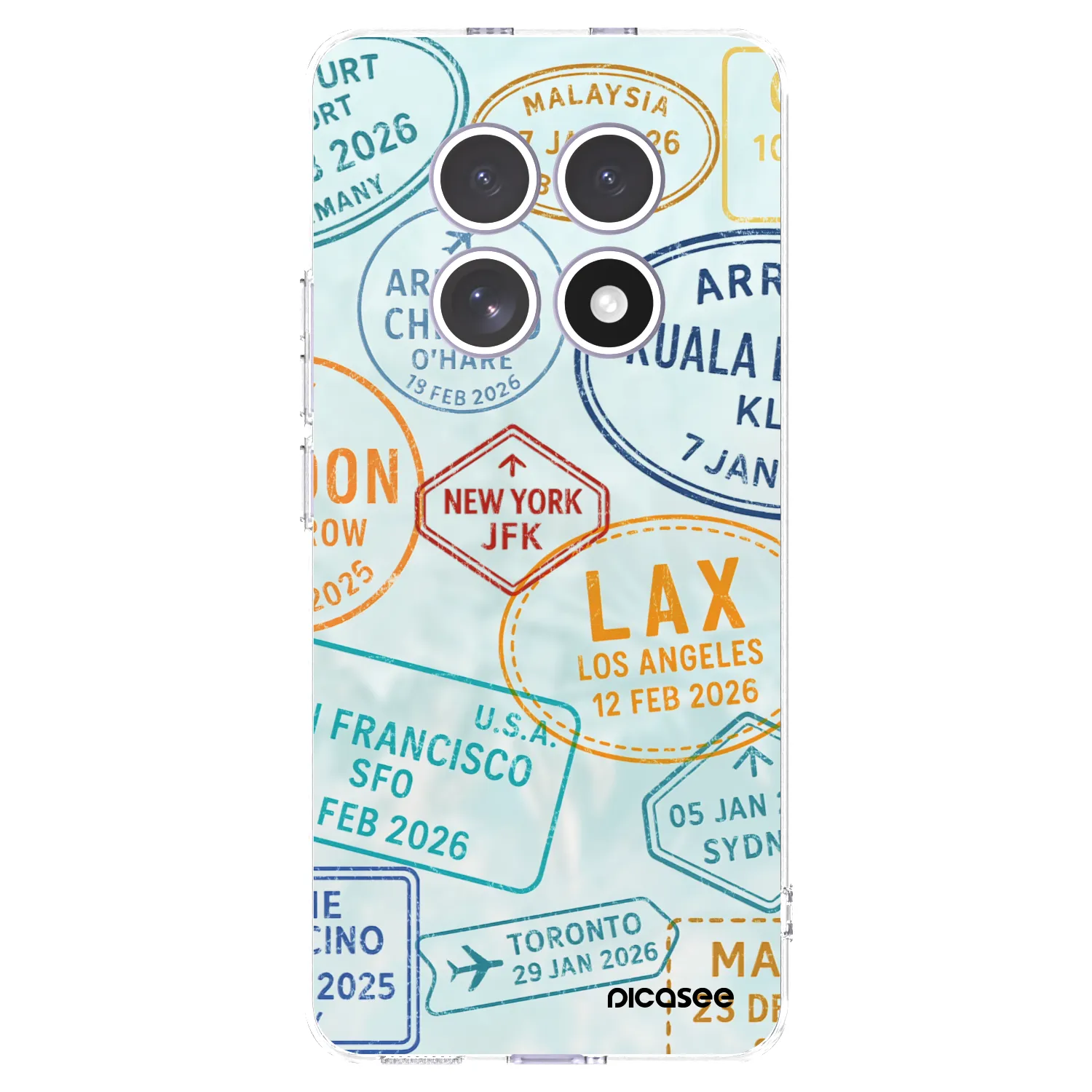 Picasee husă transparentă din silicon pentru Xiaomi Redmi Note 15 - PASSPORT EDITION