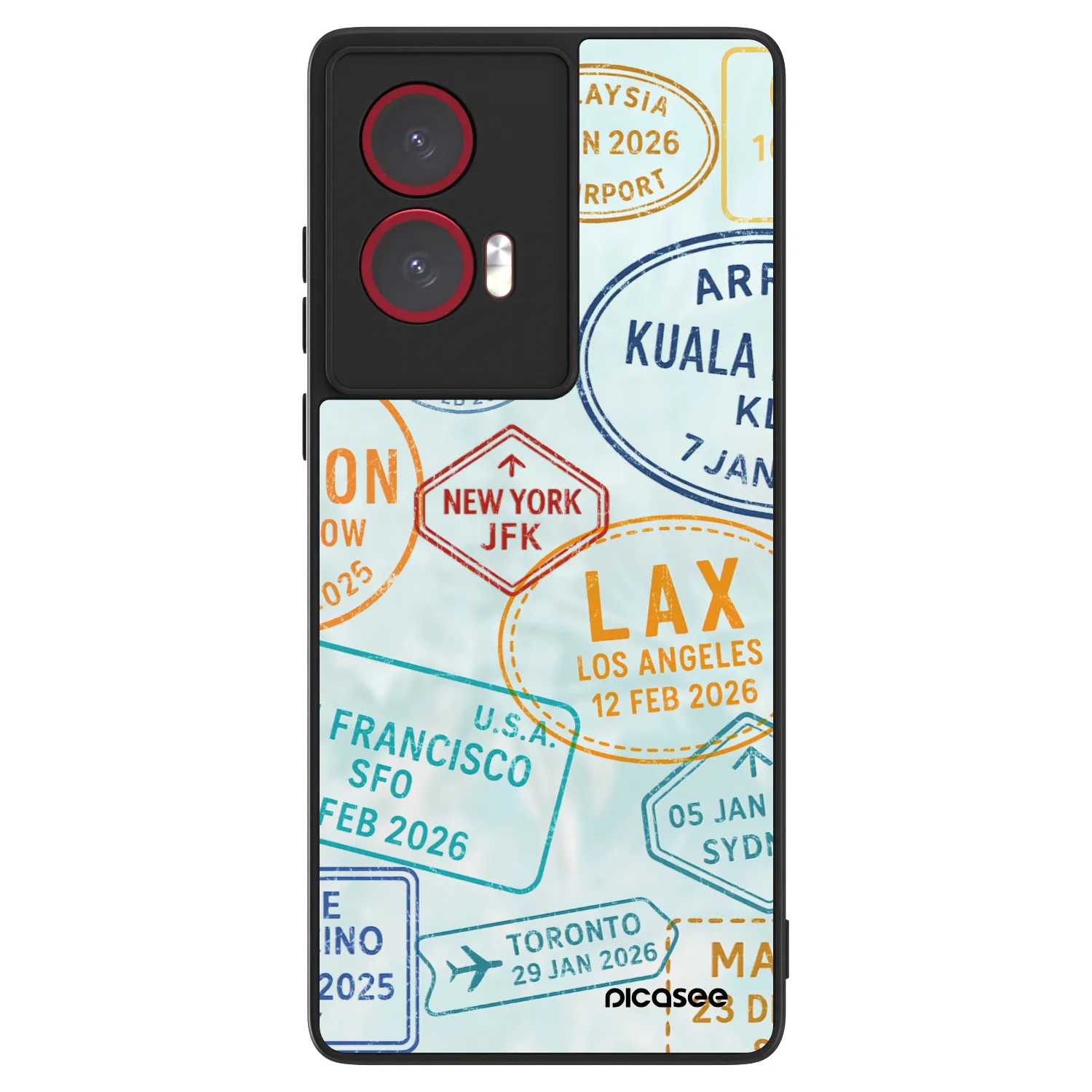 Picasee ULTIMATE CASE pentru Motorola Edge 50 Fusion - PASSPORT EDITION
