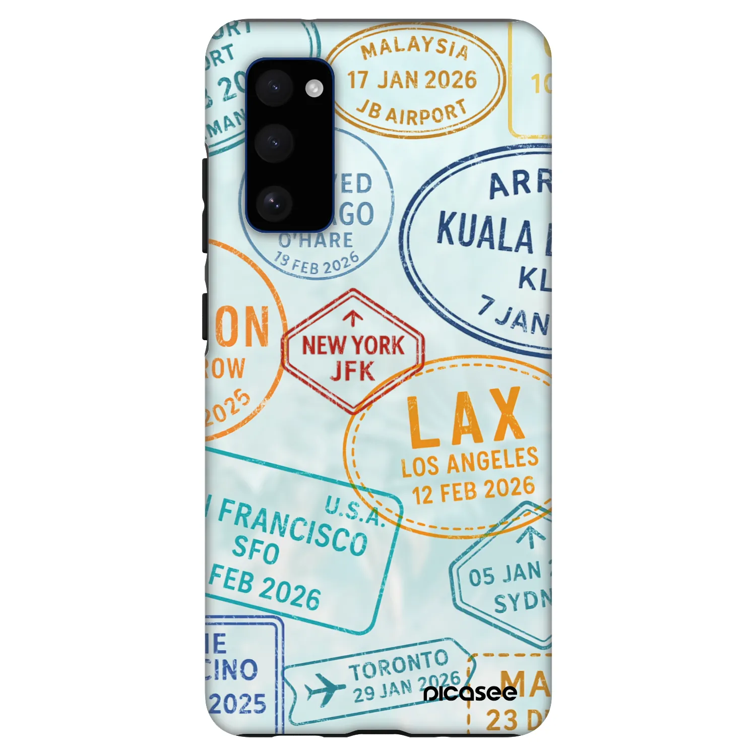Picasee Fashion Case pentru Samsung Galaxy S20 FE - PASSPORT EDITION