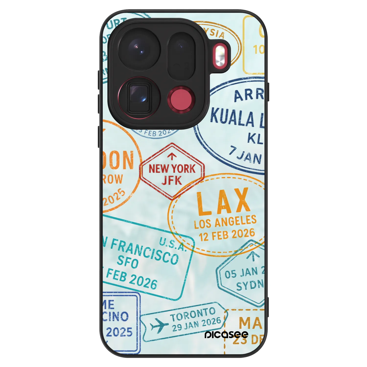 Picasee ULTIMATE CASE pentru OPPO Find X9 Pro - PASSPORT EDITION