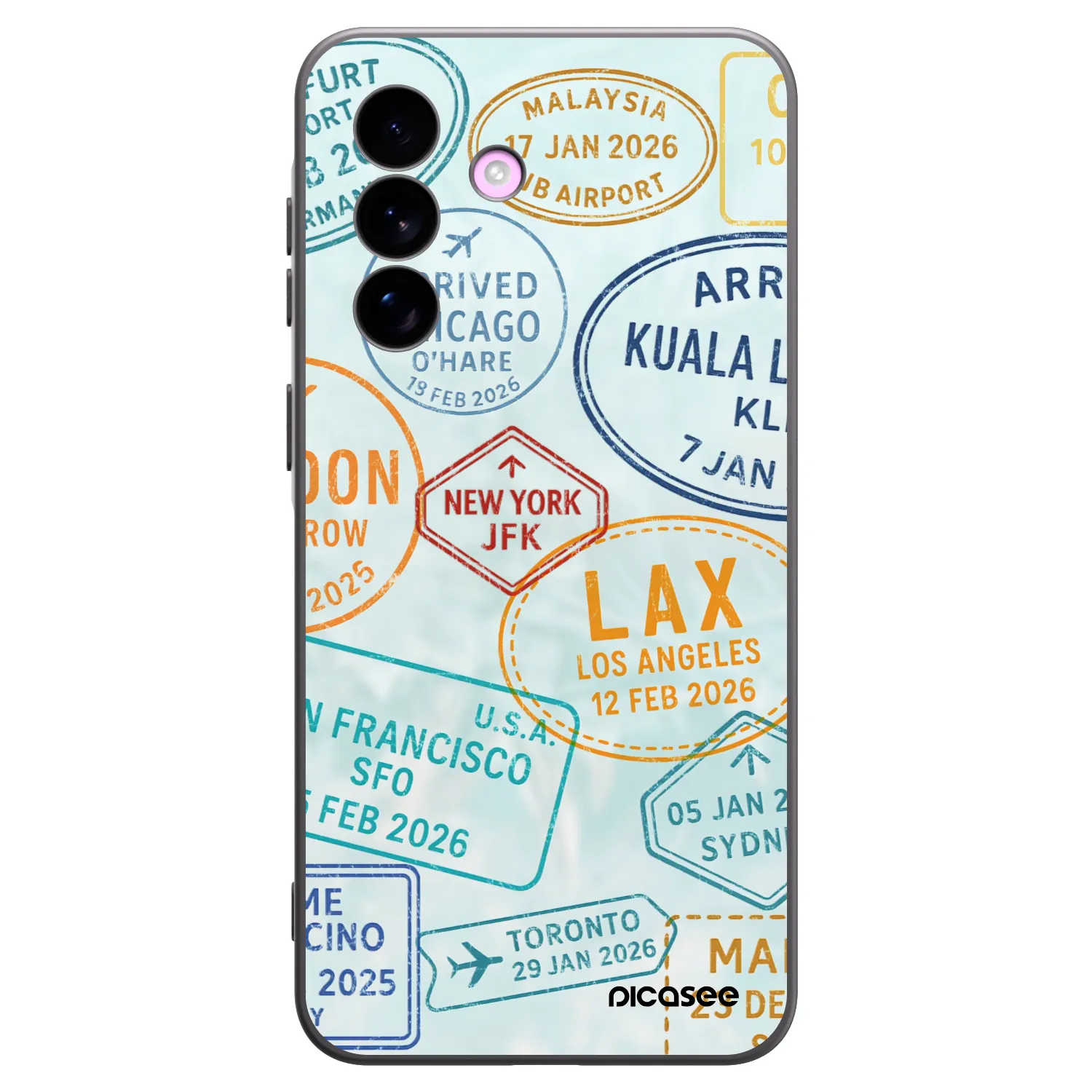 Picasee husă neagră din silicon pentru Samsung Galaxy A57 5G - PASSPORT EDITION