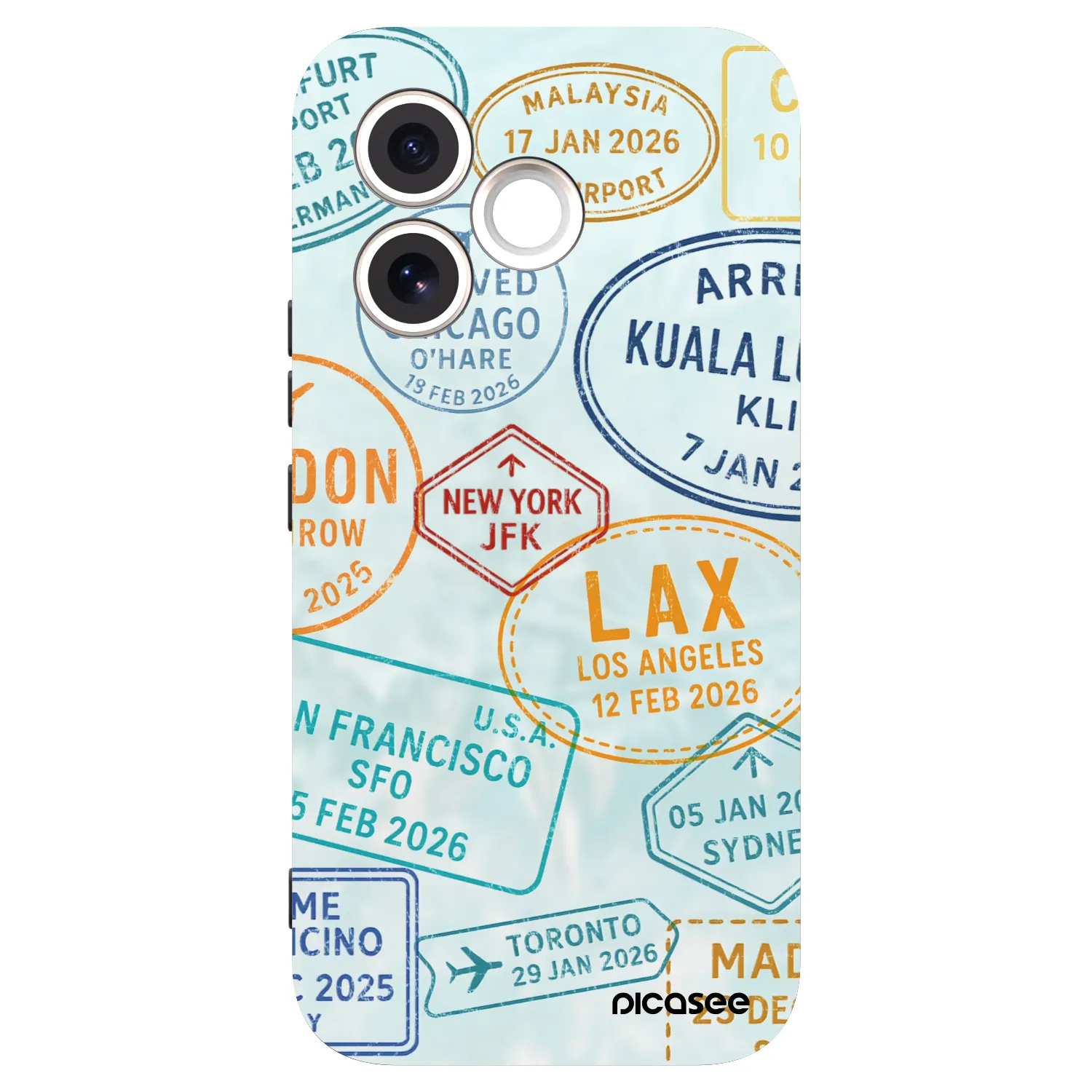 Picasee husă neagră din silicon pentru Honor 600 Lite - PASSPORT EDITION