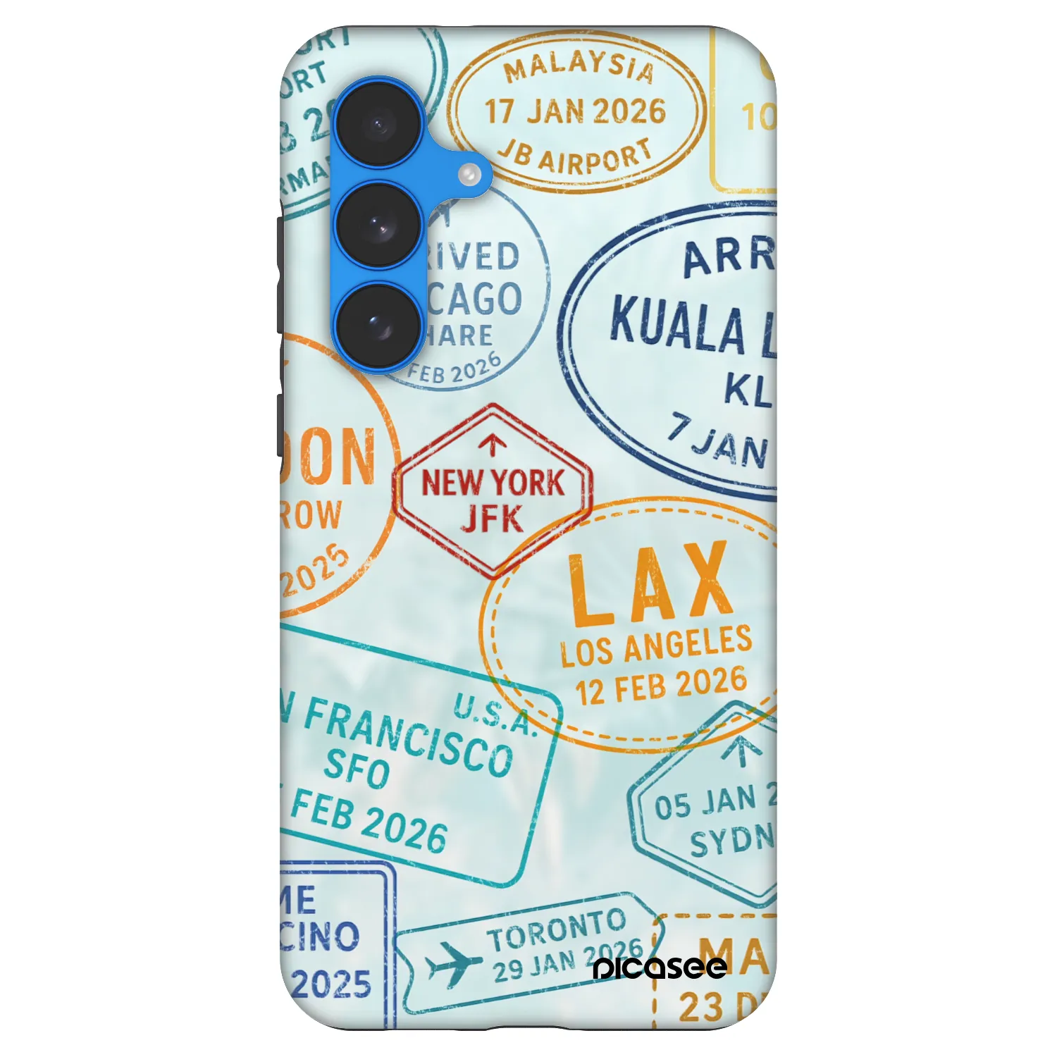 Picasee Fashion Case pentru Samsung Galaxy S25 FE 5G - PASSPORT EDITION