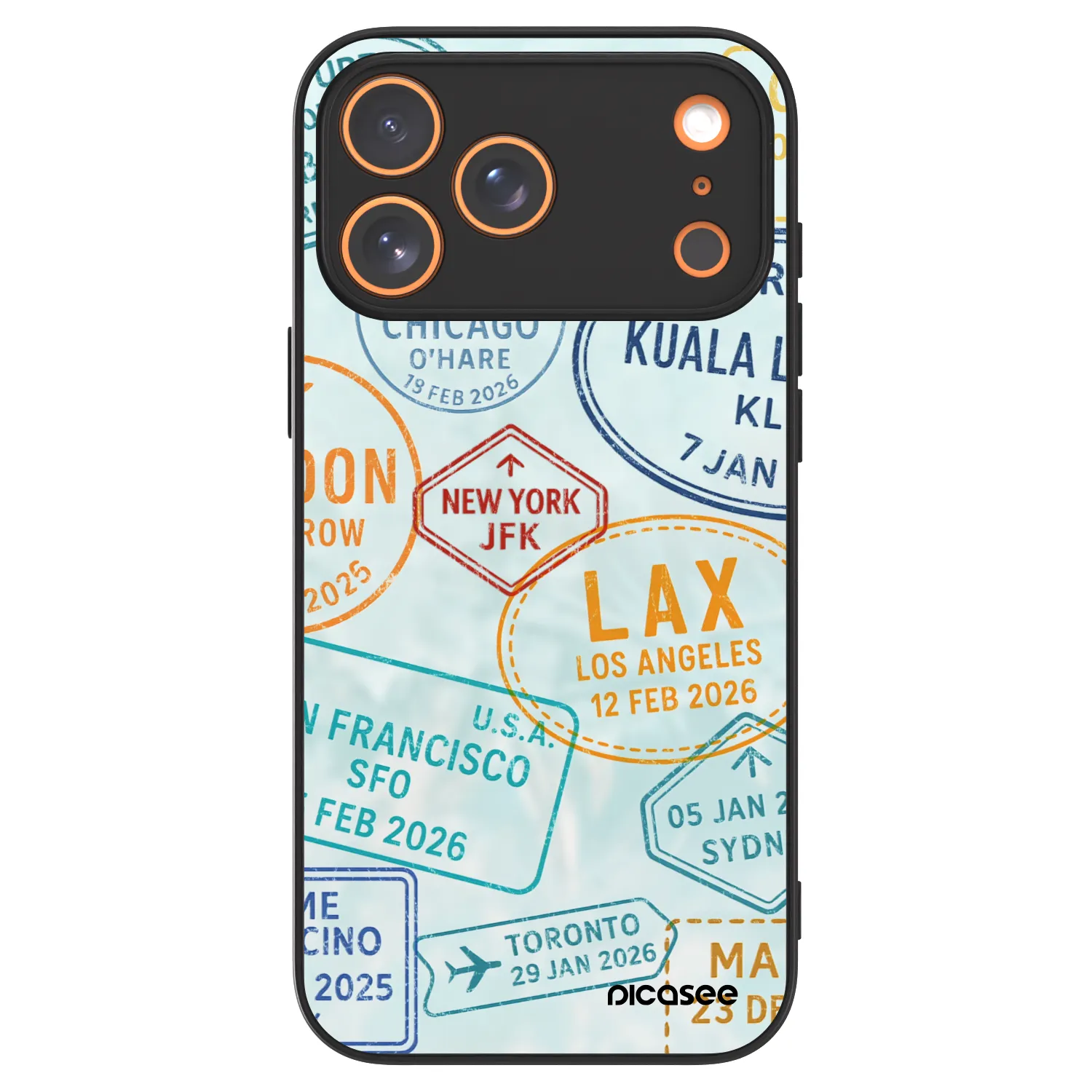 Picasee ULTIMATE CASE pentru Apple iPhone 18 Pro Max - PASSPORT EDITION