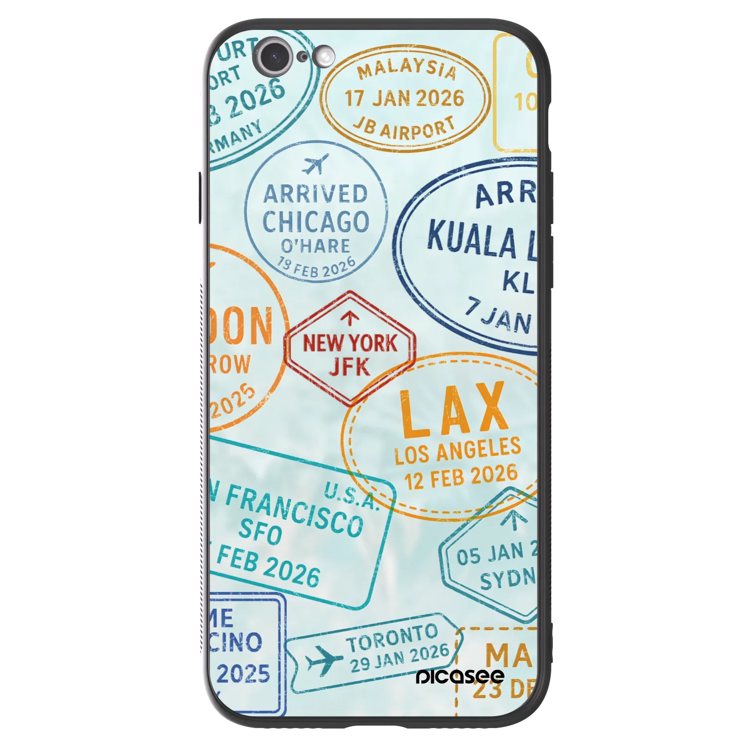 Picasee ULTIMATE CASE pentru Apple iPhone 6/6S - PASSPORT EDITION