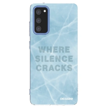 Picasee husă transparentă din silicon pentru Samsung Galaxy S20 FE - SILENCE