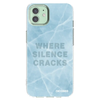 Picasee husă transparentă din silicon pentru Apple iPhone 12 - SILENCE