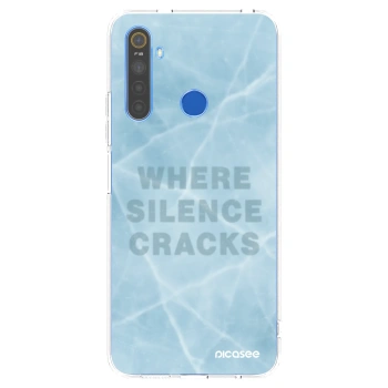 Picasee husă transparentă din silicon pentru Realme 5 - SILENCE