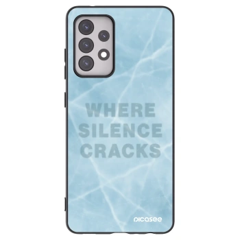 Picasee husă neagră din silicon pentru Samsung Galaxy A52 5G A525F - SILENCE