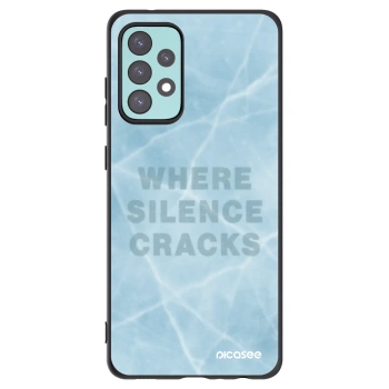 Picasee husă neagră din silicon pentru Samsung Galaxy A72 A725F - SILENCE