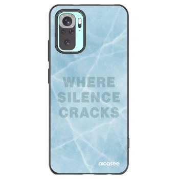 Picasee husă neagră din silicon pentru Xiaomi Redmi Note 10 Pro - SILENCE