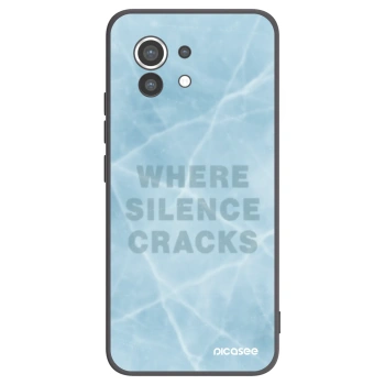 Picasee husă neagră din silicon pentru Xiaomi Mi 11 - SILENCE