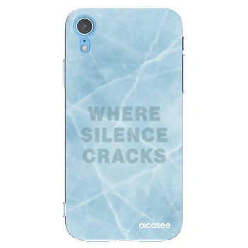 Picasee husă transparentă din silicon pentru Apple iPhone XR - SILENCE