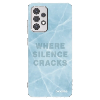 Picasee husă transparentă din silicon pentru Samsung Galaxy A52s 5G A528B - SILENCE