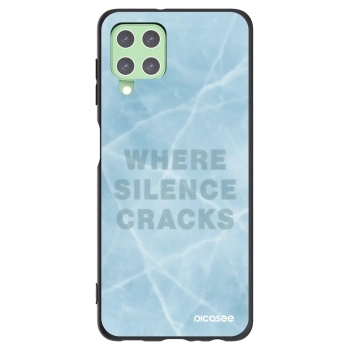 Picasee husă neagră din silicon pentru Samsung Galaxy A22 A225F 4G - SILENCE