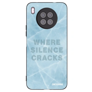 Picasee husă neagră din silicon pentru Huawei Nova 8i - SILENCE