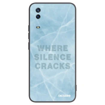 Picasee husă neagră din silicon pentru Vivo Y11s - SILENCE