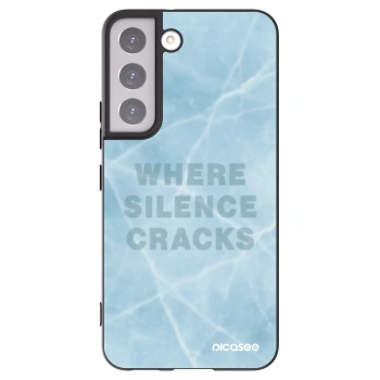 Picasee husă neagră din silicon pentru Samsung Galaxy S22 5G - SILENCE