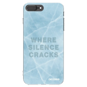 Picasee husă transparentă din silicon pentru Apple iPhone 7 Plus - SILENCE