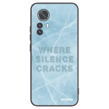 Picasee husă neagră din silicon pentru Xiaomi 12 Pro - SILENCE