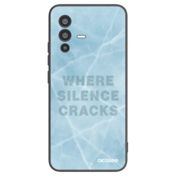 Picasee husă neagră din silicon pentru Vivo V23 5G - SILENCE
