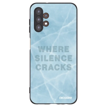 Picasee husă neagră din silicon pentru Samsung Galaxy A13 4G A135 - SILENCE