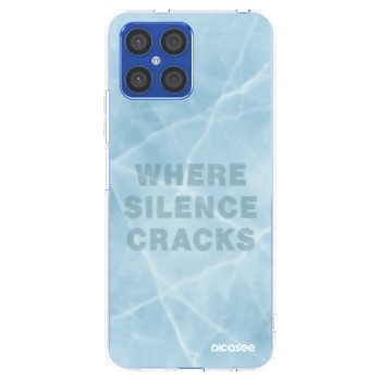 Picasee husă transparentă din silicon pentru Honor X8 4G - SILENCE