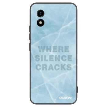 Picasee husă neagră din silicon pentru Vivo Y01 - SILENCE