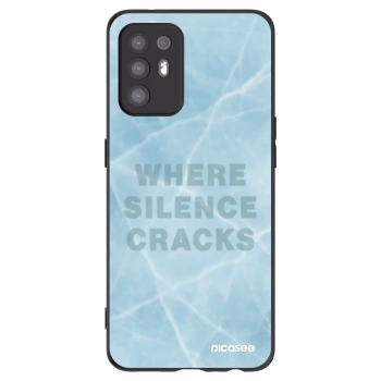 Picasee husă neagră din silicon pentru OPPO A94 5G - SILENCE