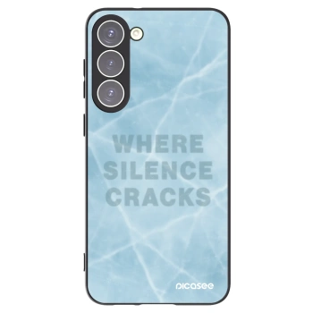 Picasee husă neagră din silicon pentru Samsung Galaxy S23+ 5G - SILENCE
