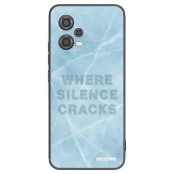 Picasee husă neagră din silicon pentru Xiaomi Poco X5 - SILENCE