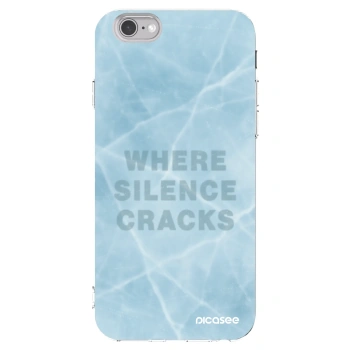 Picasee husă transparentă din silicon pentru Apple iPhone 6/6S - SILENCE