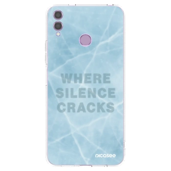 Picasee husă transparentă din silicon pentru Honor 8X - SILENCE