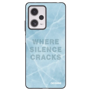 Picasee husă neagră din silicon pentru Xiaomi Redmi Note 12 Pro+ 5G - SILENCE