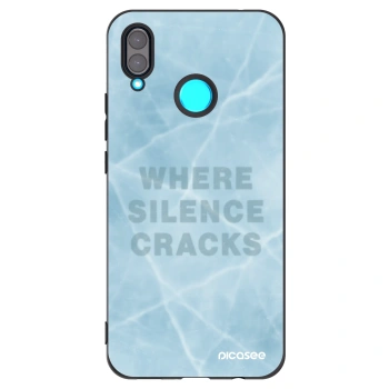 Picasee husă neagră din silicon pentru Huawei Nova 3 - SILENCE