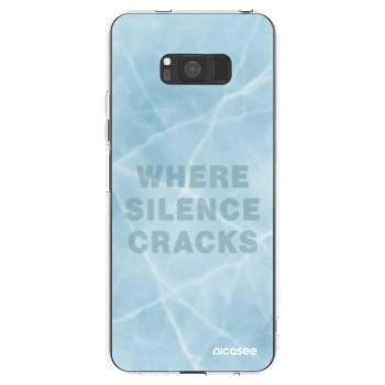 Picasee husă transparentă din silicon pentru Samsung Galaxy S8 G950F - SILENCE