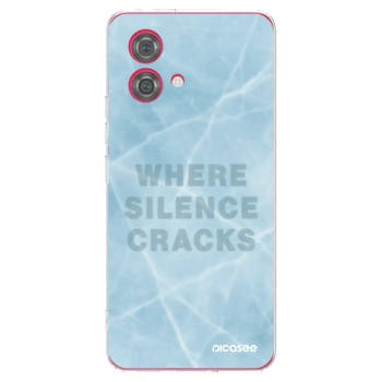Picasee husă transparentă din silicon pentru Motorola Moto G84 5G - SILENCE
