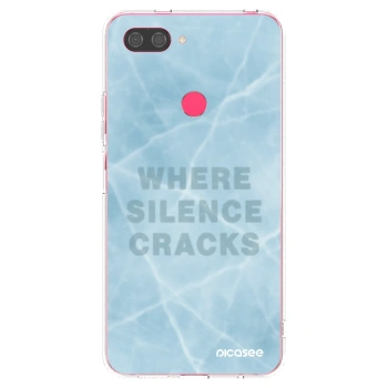 Picasee husă transparentă din silicon pentru Xiaomi Mi 8 Lite - SILENCE