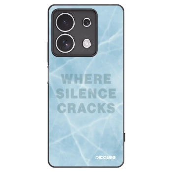 Picasee husă neagră din silicon pentru Xiaomi Redmi Note 13 4G - SILENCE