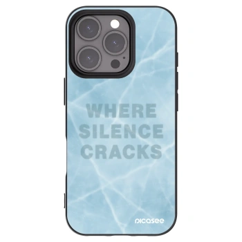 Picasee husă neagră din silicon pentru Apple iPhone 16 Pro - SILENCE