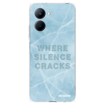 Picasee husă transparentă din silicon pentru Realme C33 (2023) - SILENCE