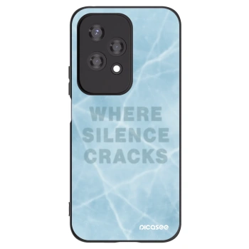 Picasee husă neagră din silicon pentru Honor 200 Lite - SILENCE