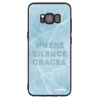 Picasee husă neagră din silicon pentru Samsung Galaxy S8 G950F - SILENCE