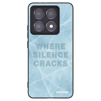 Picasee husă neagră din silicon pentru Xiaomi 14T Pro - SILENCE