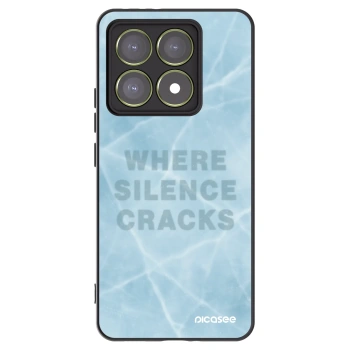 Picasee husă neagră din silicon pentru Xiaomi 14T - SILENCE