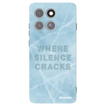 Picasee husă neagră din silicon pentru Motorola Edge 60 Pro - SILENCE