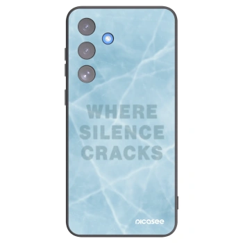Picasee husă neagră din silicon pentru Samsung Galaxy S25 FE 5G - SILENCE
