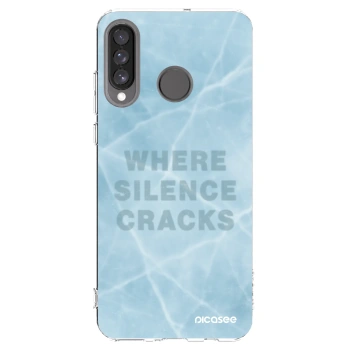 Picasee husă transparentă din silicon pentru Huawei P30 Lite - SILENCE