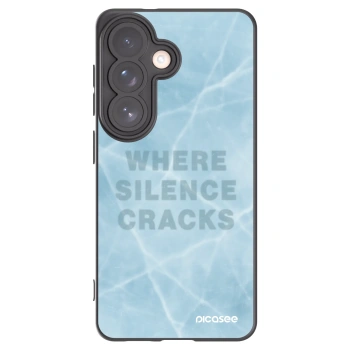 Picasee husă neagră din silicon pentru Samsung Galaxy S26 - SILENCE