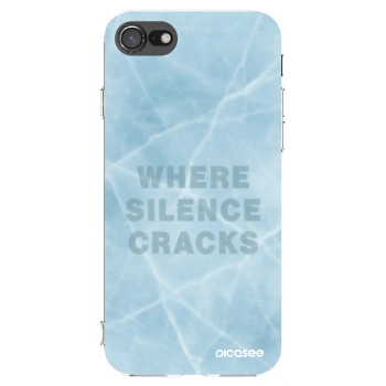 Picasee husă transparentă din silicon pentru Apple iPhone 8 - SILENCE